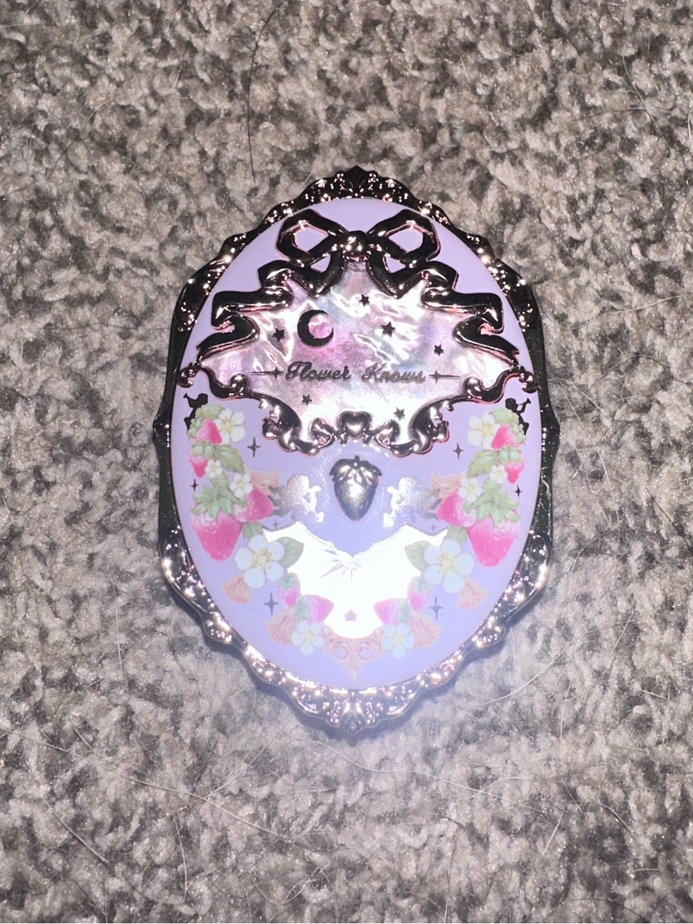 Violet Strawberry Rococo Embossed Blush (#G02) - Picture 8 of 15